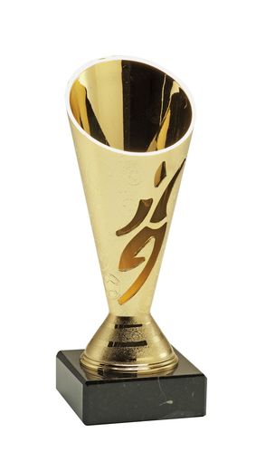 Fußball Mini-Pokal gold 308